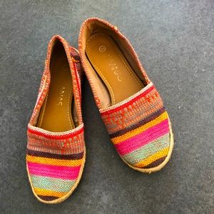 Colorful espadrilles